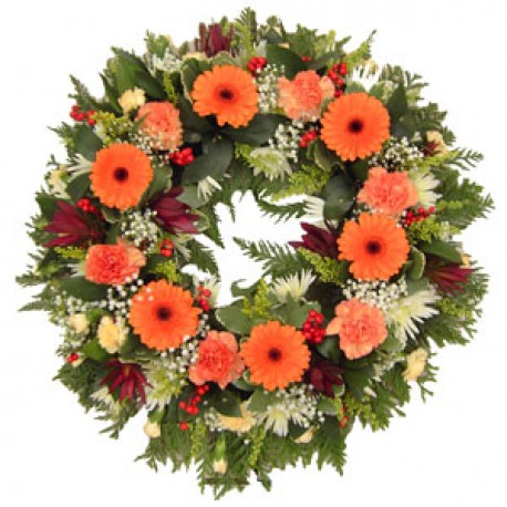 Traditional open wreath