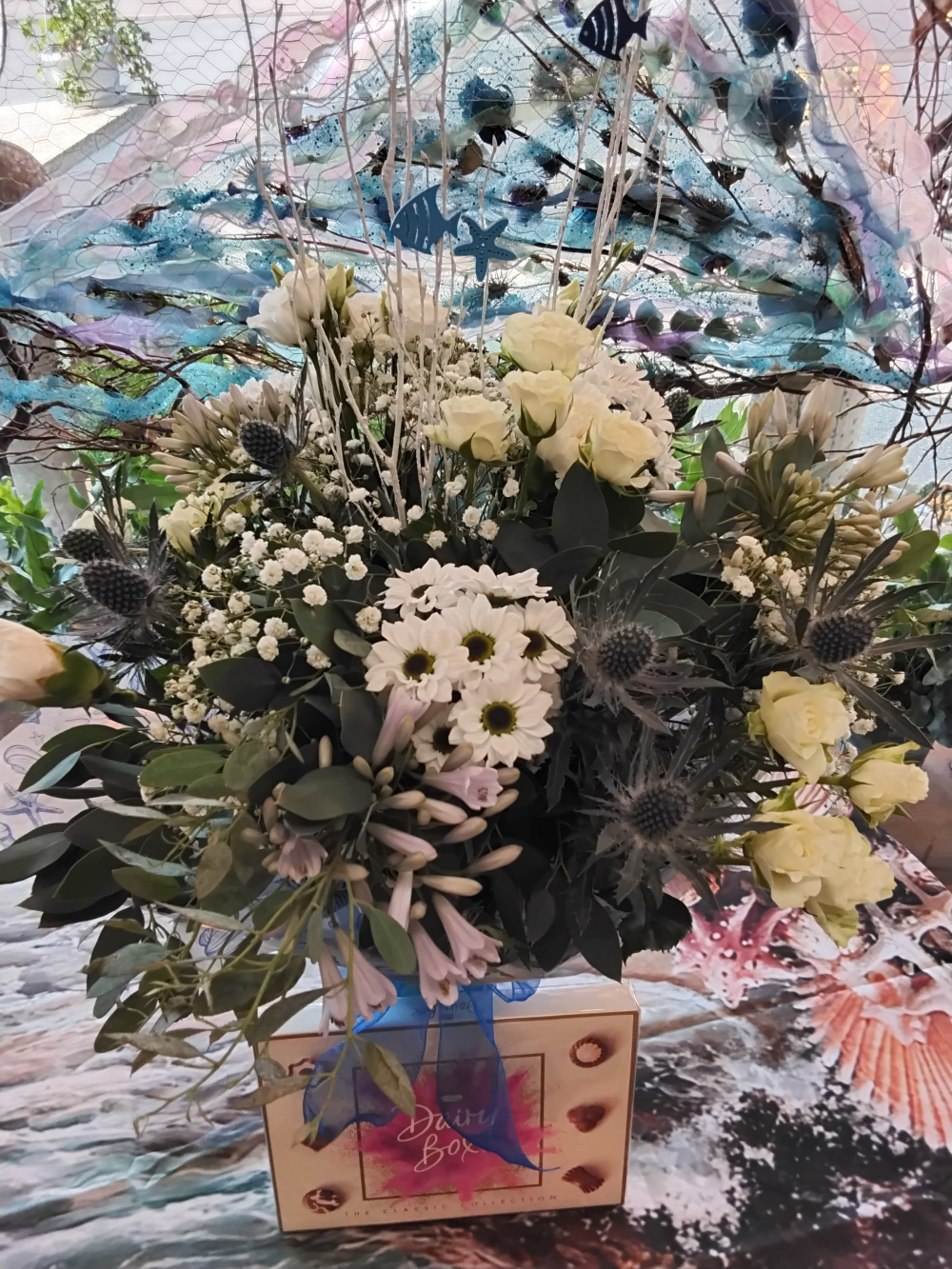 Stanley sunflowers seaside bouquet