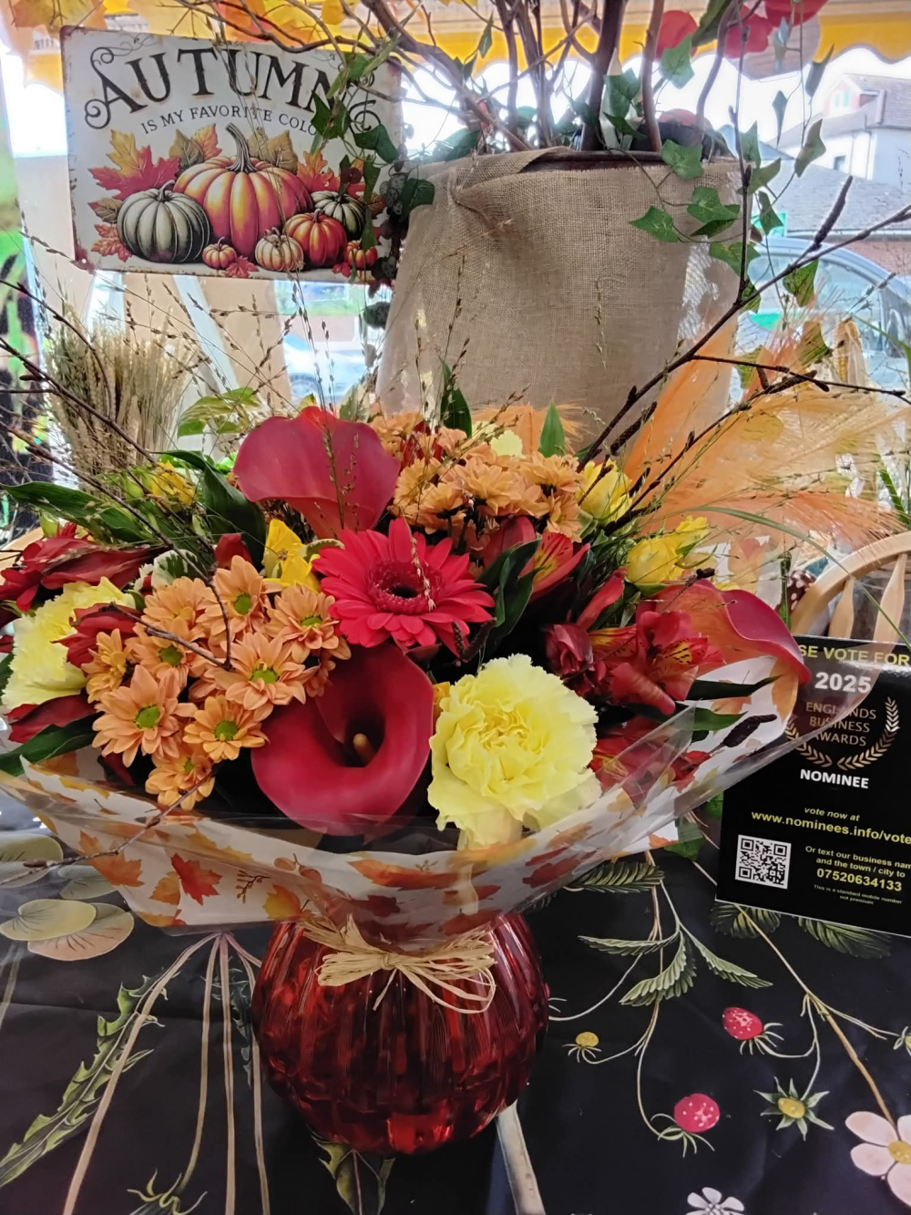 Pumpkin vase